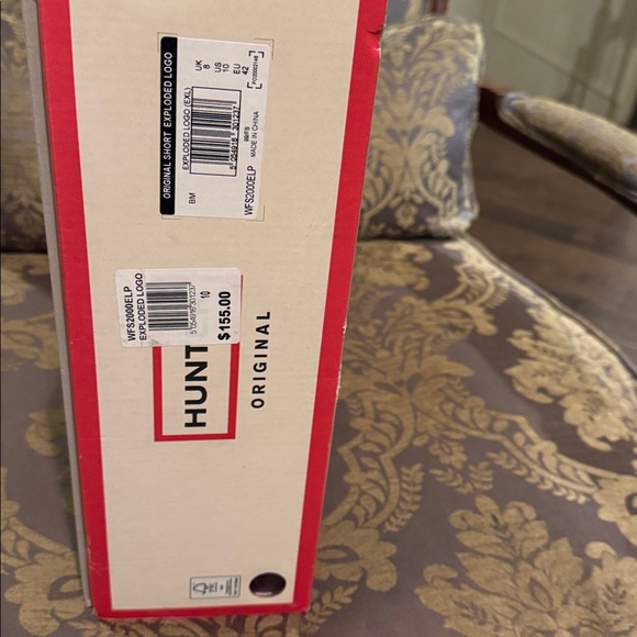 NEW Hunter Limited Edition Original Exploded Logo Short Boots Women’s 10 - Picture 6 of 6